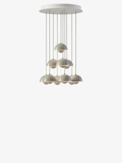 &Tradition Flowerpot Chandelier VP10, 10 pendants reversed fra><noscript><img width=