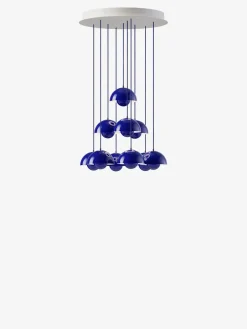 &Tradition Flowerpot Chandelier VP10, 10 pendants reversed fra><noscript><img width=