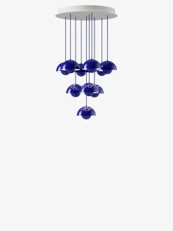 &Tradition Flowerpot Chandelier VP10, 10 pendants fra> Spots|Lysekroner