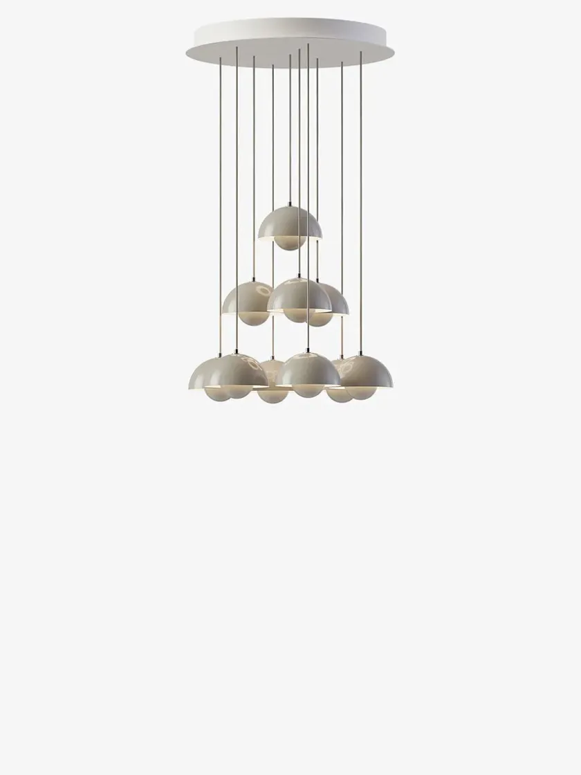 &Tradition Flowerpot Chandelier VP10, 31 pendants fra> Spots|Lysekroner