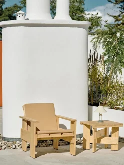 HAY Foldbar sædehynde til Crate Loungechair, Iron Red fra><noscript><img width=