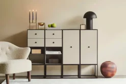 Audo Copenhagen Frame 70 inkl. 2 skuffer og 1 hylde fra><noscript><img width=