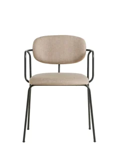 Woud Frame Dining Chair, beige fra> Spisebordsstole