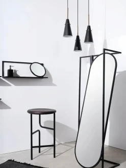 Stellar Works Frame Wall Mirror, small fra><noscript><img width=