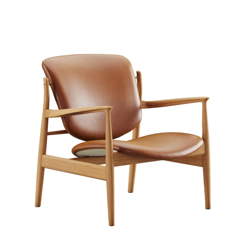 House of Finn Juhl France Chair, eg olie af Finn Juhl> Lænestole
