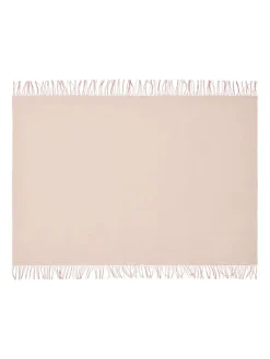 Silkeborg Uldspinderi Franja Plaid, pink/brown fra><noscript><img width=