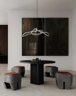 101 Copenhagen Ghost Chandelier, Mini, Burned Black fra><noscript><img width=
