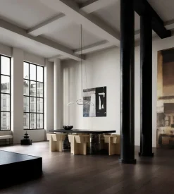 101 Copenhagen Ghost Chandelier, Mini, Burned Black fra><noscript><img width=