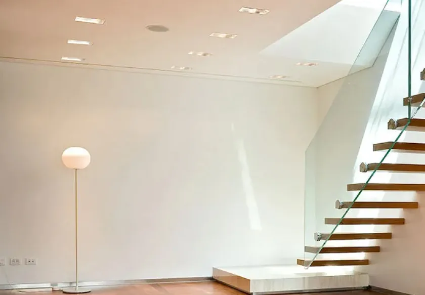 Flos Glo-Ball F, Silver Gulvlampe fra> Gulvlamper|Spots