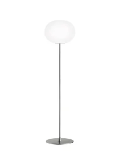 Flos Glo-Ball F, Silver Gulvlampe fra><noscript><img width=
