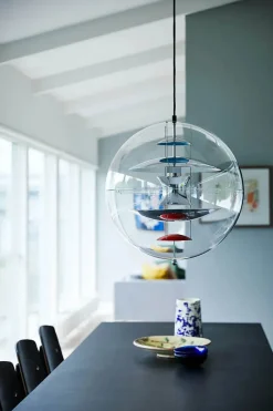 Verpan Globe, Glass pendel Ø50 af Verner Panton><noscript><img width=
