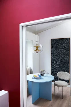 Verpan Globe, Glass pendel Ø40 af Verner Panton><noscript><img width=