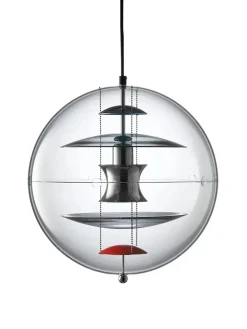 Verpan Globe, Glass pendel Ø40 af Verner Panton><noscript><img width=