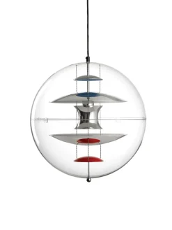 Verpan Globe, Glass pendel Ø40 af Verner Panton><noscript><img width=