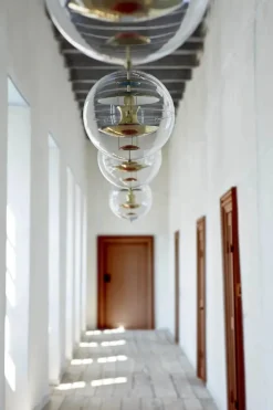 Verpan Globe pendel Ø40 af Verner Panton><noscript><img width=