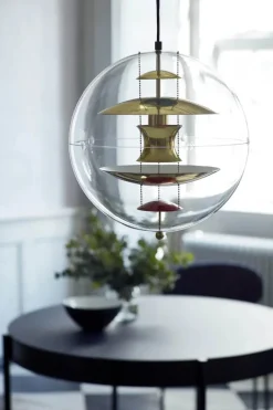 Verpan Globe pendel Ø40 af Verner Panton><noscript><img width=