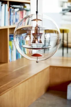 Verpan Globe pendel Ø40 af Verner Panton><noscript><img width=
