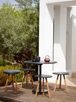 Cane-line Go Cafébord, Ø80 cm fra> Udendørs Loungemøbler|Haveborde