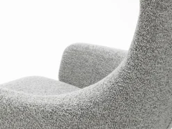 Vitra Grand Repos Lænestol, cream/dark brown fra><noscript><img width=