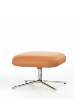 Vitra Grand Repos Lænestol inkl. Fodskammel, cognac (Premium Læder) fra><noscript><img width=