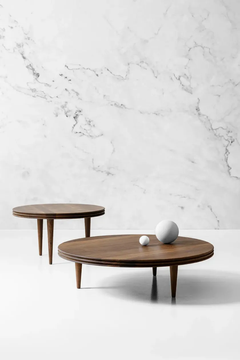 DK3 Groove Coffee Table Ø80 fra> Sofaborde