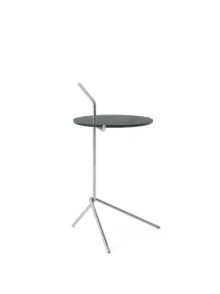 &Tradition Halten SH9 Sidebord, polished steel & marble fra> Sideborde Og Små Borde