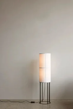 Audo Copenhagen Hashira High Floor Lamp White fra> Gulvlamper|Spots
