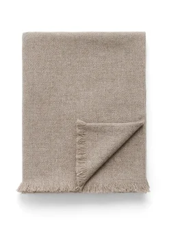 Aiayu Haya Wool Throw, pure soil fra> Puder Og Plaider