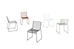 HAY Hee Dining Chair, hot galvanised fra><noscript><img width=