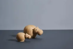 Woud Hibo Hippopotamus fra> Figurer