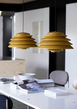 Verpan Hive pendel, yellow af Verner Panton> Pendler|Spots