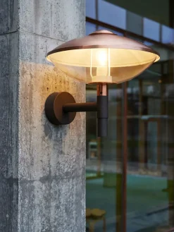 Fritz Hansen HL410 Outdoor Wall Lamp fra> Udendørs Væglamper|Væglamper