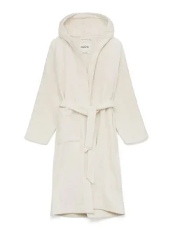Aiayu Hooded Terry badekåbe, Pure Ecru fra> Gaver Til Hende|Tøj