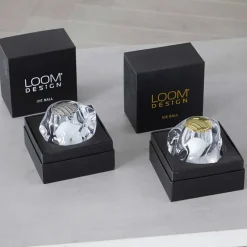 Loom Design ICE BALL Portable Bordlampe, krom fra> Portable Lamper
