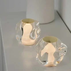 Loom Design ICE BALL Portable Bordlampe, guld fra> Portable Lamper