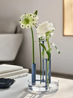 Fritz Hansen Ikeru High Vase, dusk blue af Jaime Hayon> Vaser