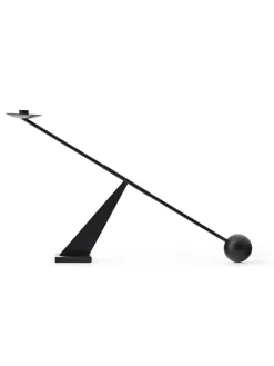 Audo Copenhagen Interconnect Candle Holder, black fra> Gaver Til Ham|Lysestager