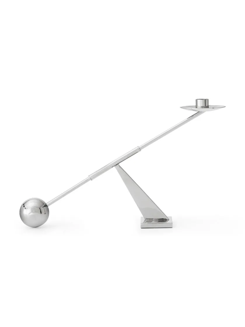 Audo Copenhagen Interconnect Candle Holder - small, black fra> Gaver Til Ham|Gaver Til Hende