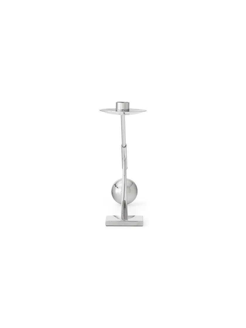 Audo Copenhagen Interconnect Candle Holder - small, black fra> Gaver Til Ham|Gaver Til Hende