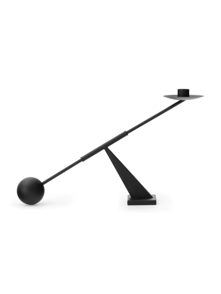 Audo Copenhagen Interconnect Candle Holder - small, stainless steel fra> Gaver Til Ham|Gaver Til Hende