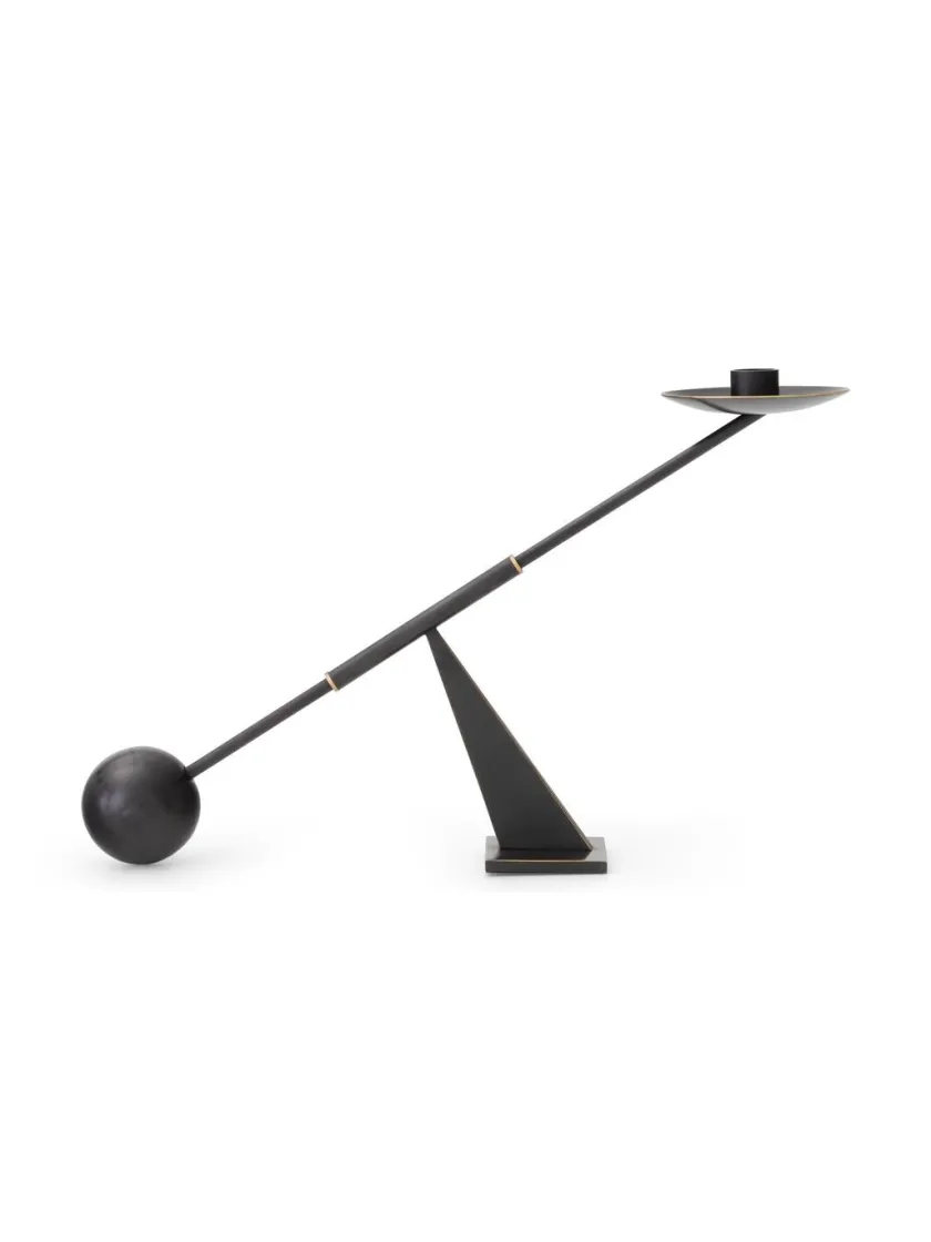 Audo Copenhagen Interconnect Candle Holder - small, stainless steel fra> Gaver Til Ham|Gaver Til Hende