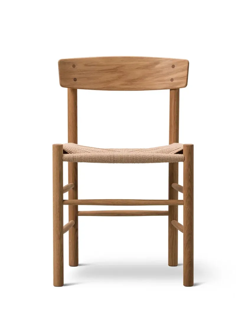 Fredericia Furniture J39 Folkestolen af Børge Mogensen> Spisebordsstole