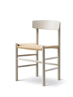 Fredericia Furniture J39 Folkestolen, heritage red af Børge Mogensen><noscript><img width=