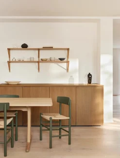 Fredericia Furniture J39 Folkestolen, indigo blue af Børge Mogensen><noscript><img width=