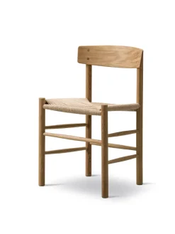 Fredericia Furniture J39 Folkestolen, lys olieret eg af Børge Mogensen><noscript><img width=