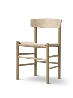 Fredericia Furniture J39 Folkestolen, lys olieret eg af Børge Mogensen><noscript><img width=