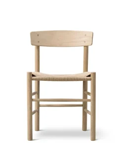 Fredericia Furniture J39 Folkestolen, olieret eg af Børge Mogensen><noscript><img width=