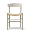 Fredericia Furniture J39 Folkestolen, Pebble grey af Børge Mogensen> Spisebordsstole