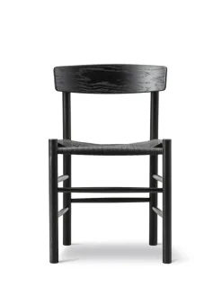 Fredericia Furniture J39 Folkestolen, sæbebehandlet eg af Børge Mogensen><noscript><img width=