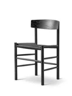 Fredericia Furniture J39 Folkestolen, sæbebehandlet eg af Børge Mogensen><noscript><img width=